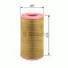 BOSCH F 026 400 064 Air Filter